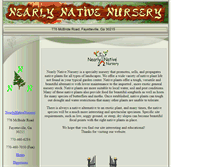 Tablet Screenshot of nearlynativenursery.com